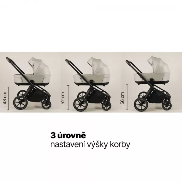 Zopa Set kočárek Move Cross 5 + hluboká korba Move XL 5 + autosedačka XM dle vlastního výběru