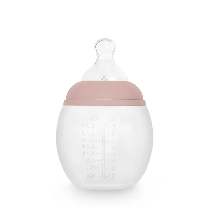 ÉLHÉE Kojenecká antikoliková láhev 240 ml Blush