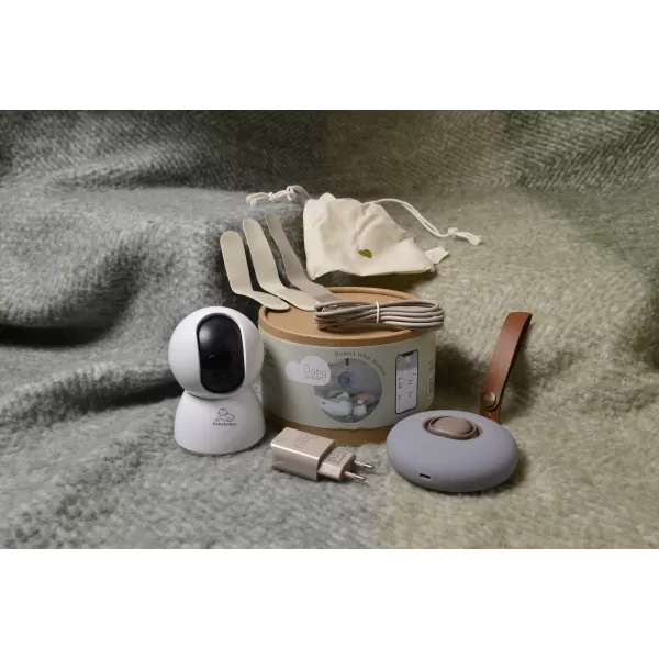 BabySensor Relax Chytrý senzor pro děti 0m-5let SET s HD kamerou, pásek ruka/noha