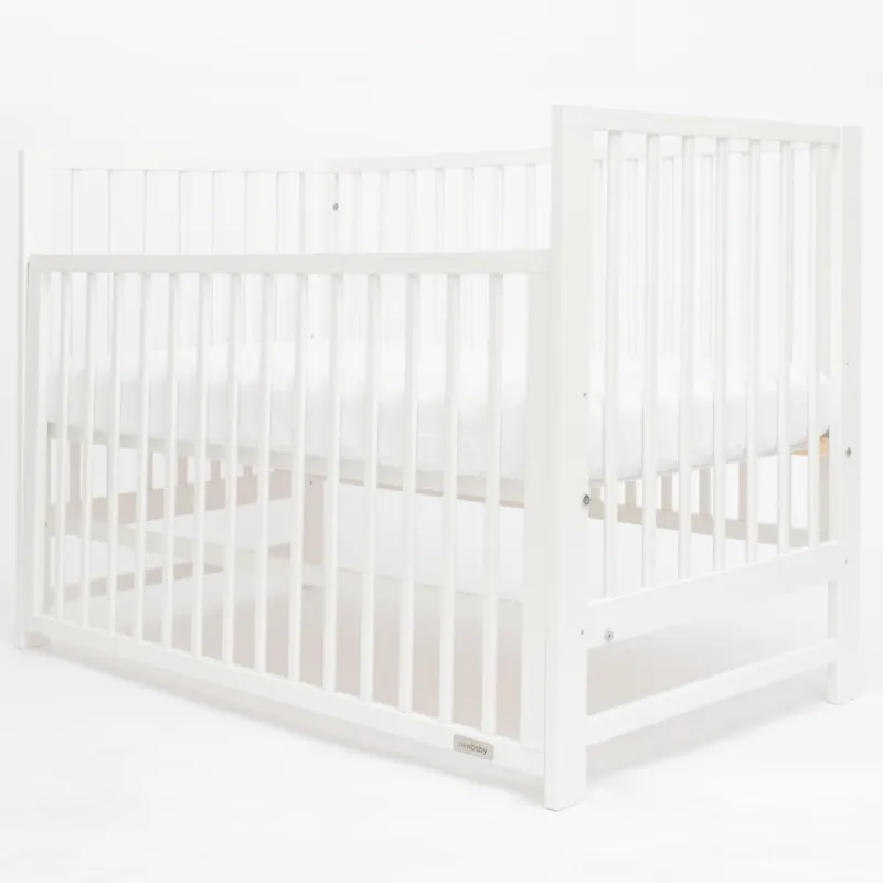 New Baby Dětská postýlka BASIC se stahovací bočnicí