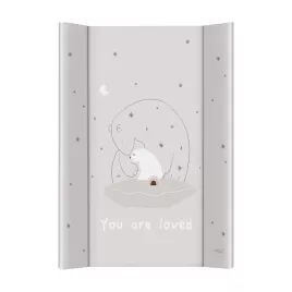 CEBA BABY Podložka přebalovací 2-hranná s pevnou deskou (50x70) Basic