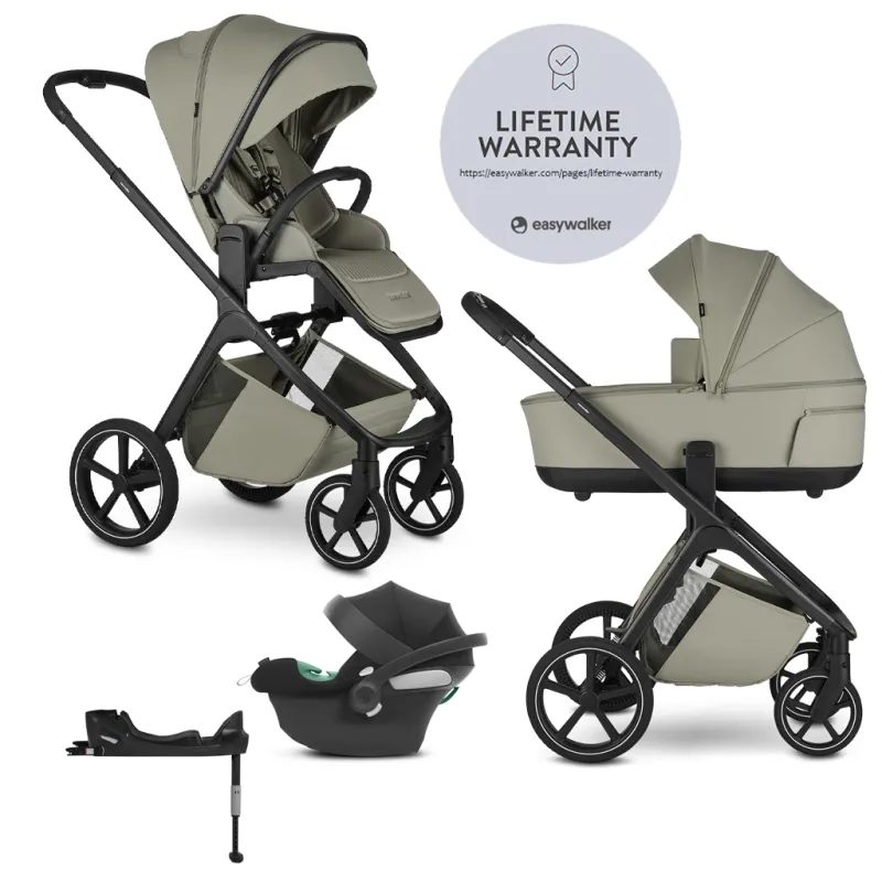 EASYWALKER Kočárek kombinovaný Zoey + CYBEX Aton B2 i-Size + základna