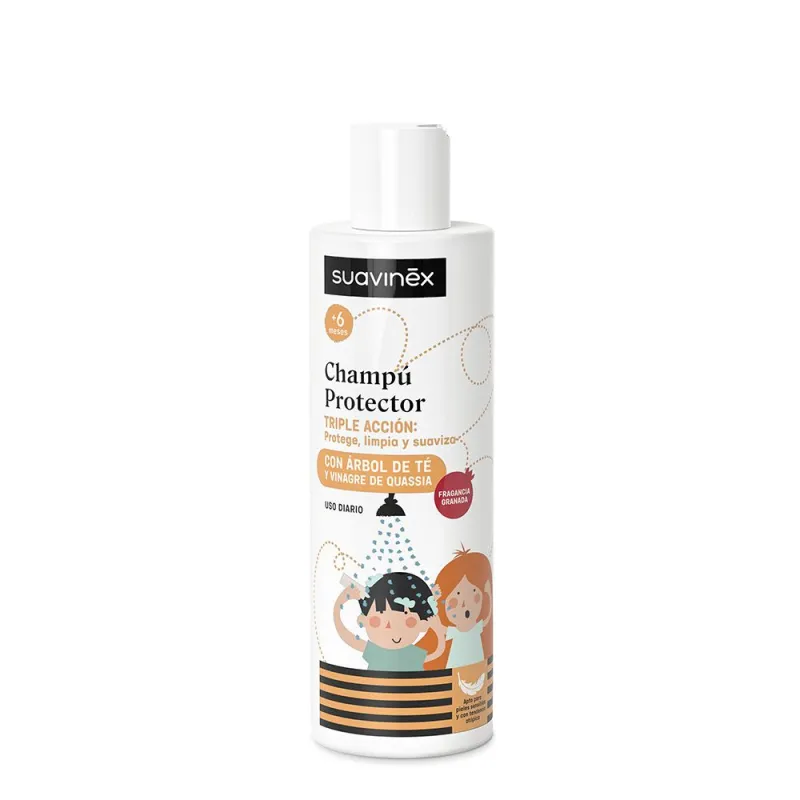 SUAVINEX Tea Tree PROTECT PROTI VŠÍM ŠAMPÓN 250ML