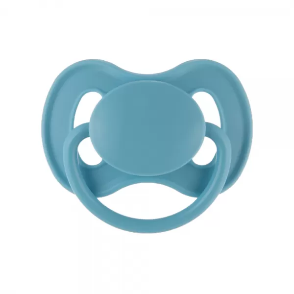 CANPOL BABIES Dudlík kaučukový s kulatou špičkou Nude 6-18m