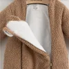 New Baby Kojenecký zimní overal bez šlapek Teddy Winter