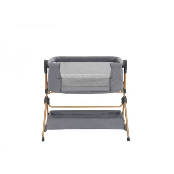 KikkaBoo Postýlka a židlička 2v1 Sleat Me Grey