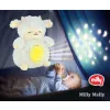 Milly Mally Plyšový usínáček ovečka s projektorem