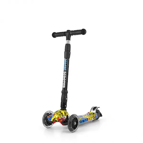 Milly Mally Dětská koloběžka Magic Scooter graffiti
