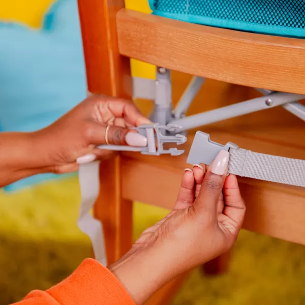 BRIGHT STARTS Židlička jídelní přenosná Pop 'N Sit™ 6m+ do 15kg