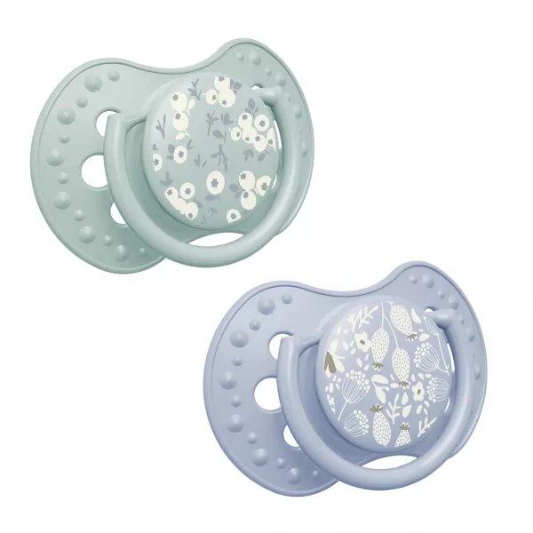 LOVI Dudlík silikonový dynamický BLOSSOM 3-6m 2 ks kluk