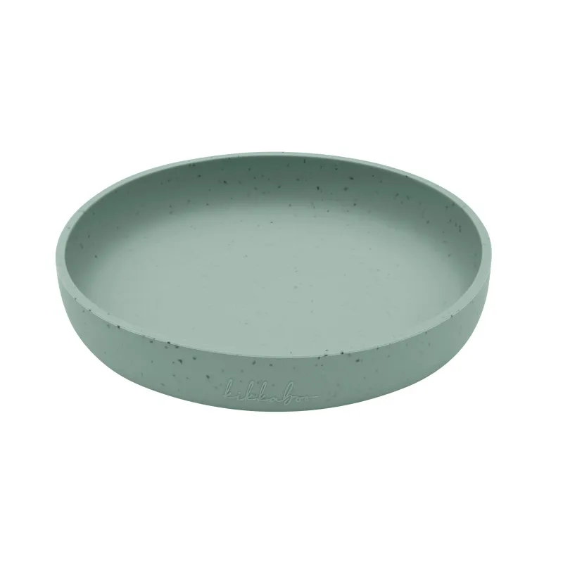 KikkaBoo Jídelní sada 5-dílná Platinum Silicone