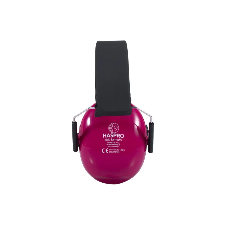 Haspro Hearing Protection KIDS sluchátka na uši, růžová