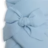 New Baby Mušelínová šněrovací zavinovačka blue