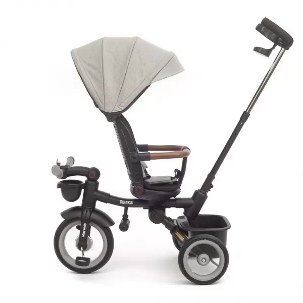 Milly Mally Luxusní dětská tříkolka s osvětlením Twinkle grey