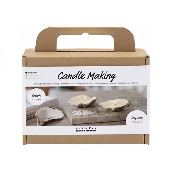Creativ Company Kreativní sada Mini Craft Kit Candle Making Shells