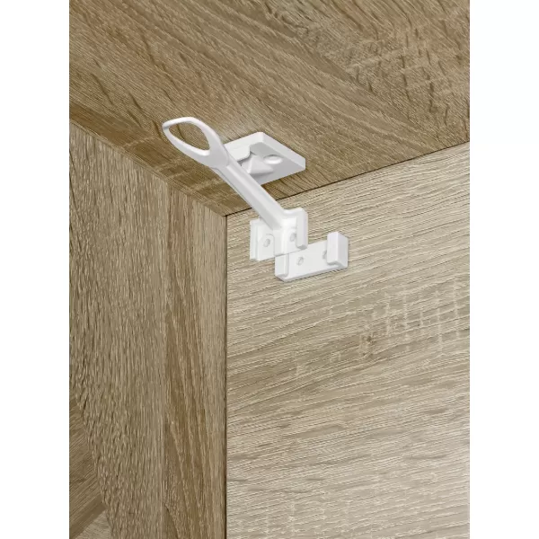 Reer Zámek na dvířka a šuplíky 3ks bílý