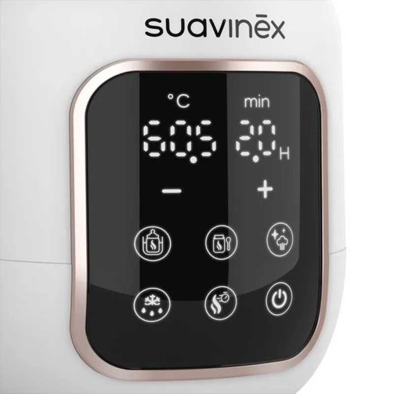 SUAVINEX Elektrická ohřívačka láhví se sterilizátorem 5 v 1