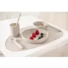 KikkaBoo Jídelní sada 5-dílná Platinum Silicone