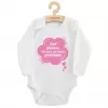 New Baby Dětské body s potiskem Keď plačem, tak mám asi nejaký problém!