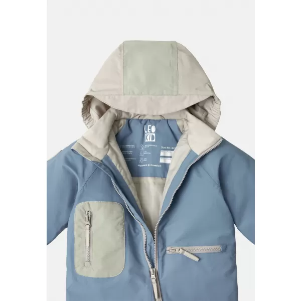 LEOKID Kombinéza Color Kit Blue Swell vel. 12 - 18 měsíců (vel. 80)