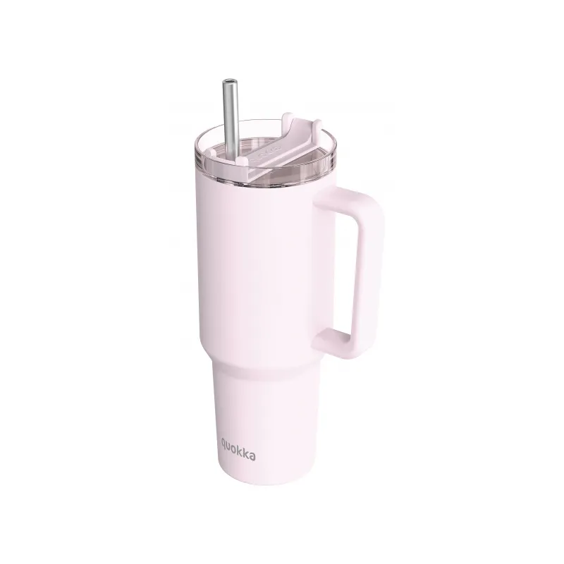 Quokka Nerezový termohrnek s brčkem Stream 1200 ml