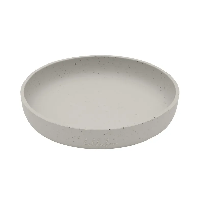 KikkaBoo Jídelní sada 5-dílná Platinum Silicone
