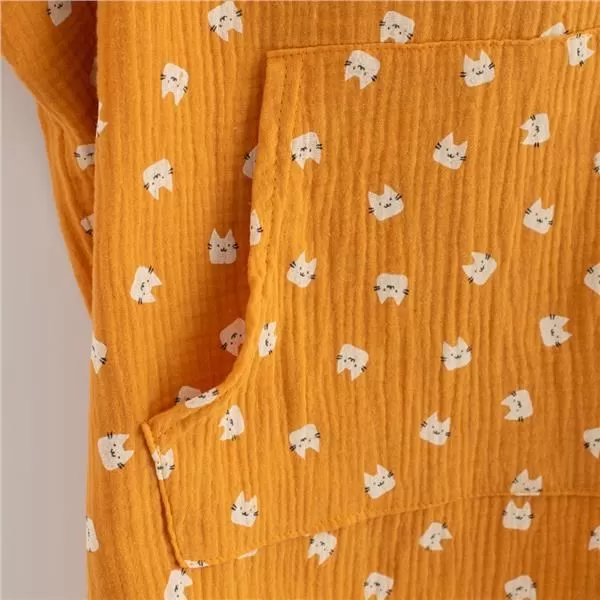 New Baby Dětské mušelínové pončo Feeling animal 35 cm