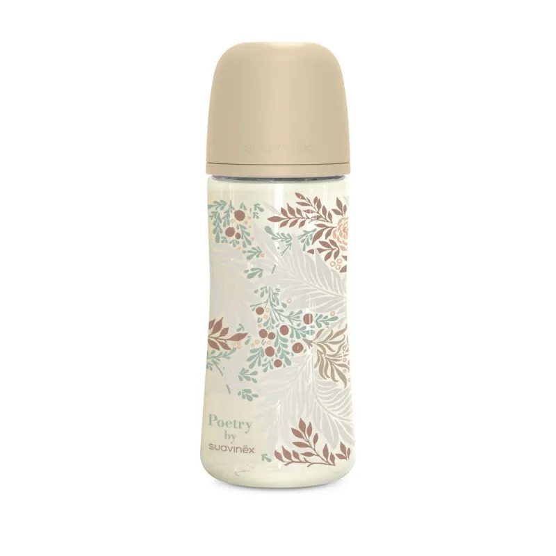 SUAVINEX Kojenecká láhev POETRY 360ml FYZIOL PRŮTOK L