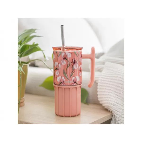 Quokka Nerezový termohrnek s brčkem Umi 720 ml