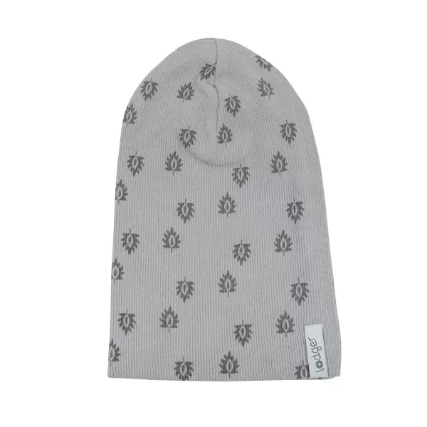 LODGER Beanie Print Rib Sharkskin 0 - 6 měsíců