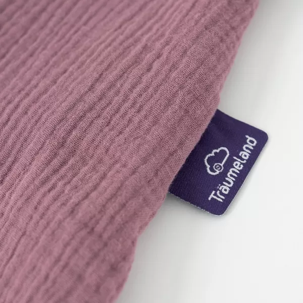 TRÄUMELAND Letní spací pytel Liebmich Musselin Pflaume 90