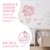Sipo Nástěnné samolepky do dětského pokoje, Pink Butterflies