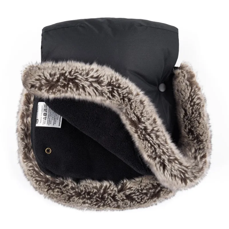 PETITE&MARS Set zimní fusak Comfy 4v1 + rukavice na kočárek Furry