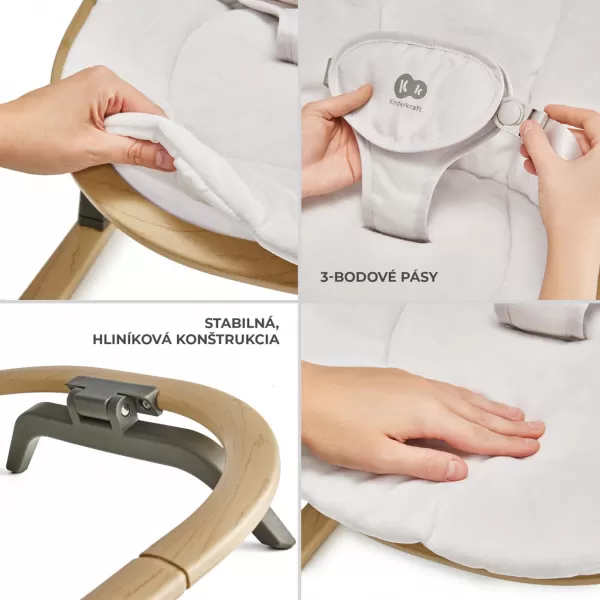 KINDERKRAFT Lehátko Elsu, do 9kg