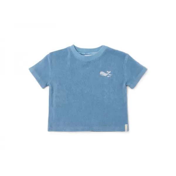 Little Dutch Tričko a kraťasy Ocean Sea Life Blue vel. 98/104