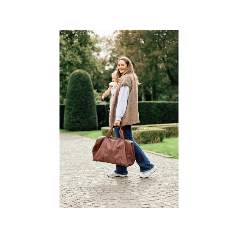 Childhome Přebalovací taška Mommy Bag Signature Vegan Leather