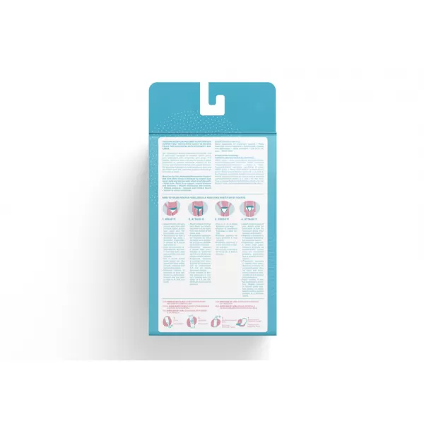 MOMCARE Pás těhotenský a poporodní podpůrný pro zmírnění pánevních bolestí vel. L-XL