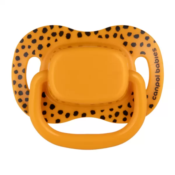 CANPOL BABIES Set symetrických silikonových dudlíků BabiesBoo 6-18m 2ks