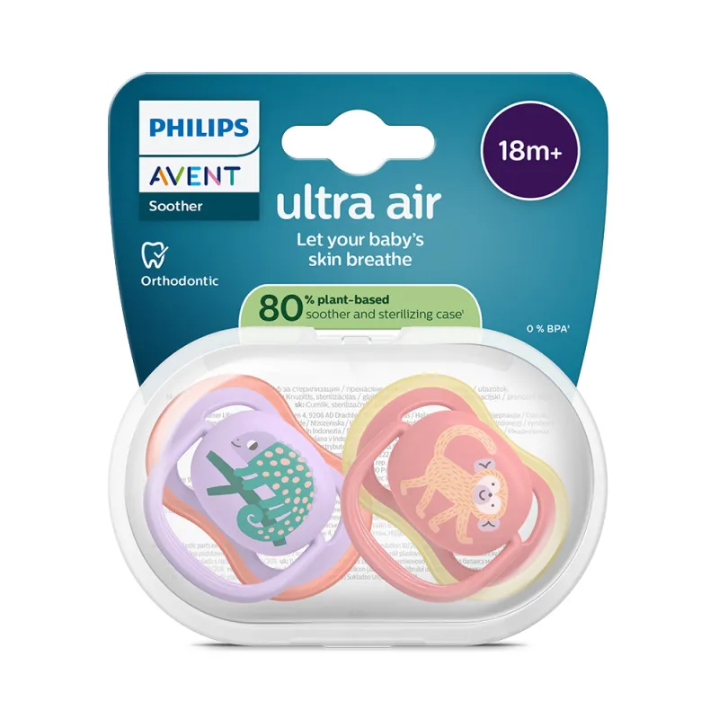 Philips AVENT Šidítko Ultra air obrázek 18+m, 2ks