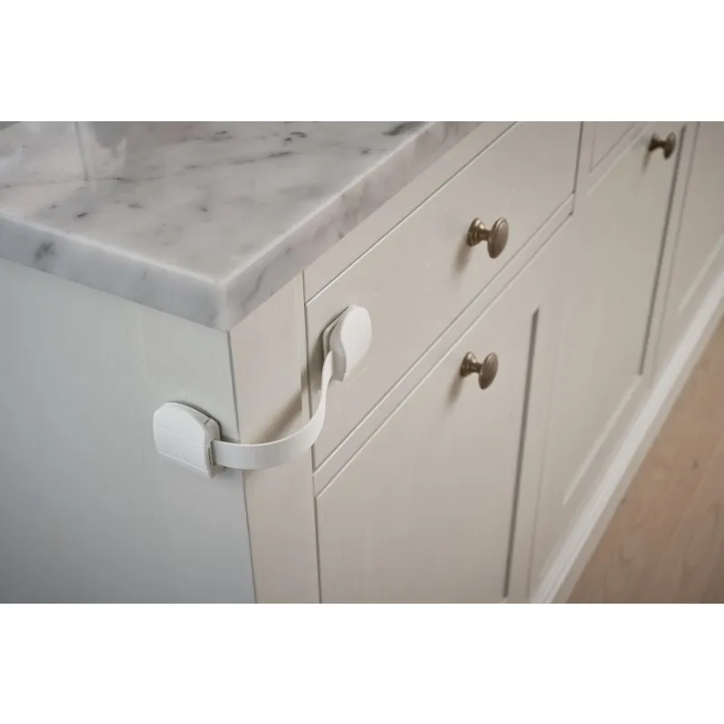 Baby Dan univerzální bezpečnost.uzávěr Multi Purpose Lock BIO, bílý, 2ks