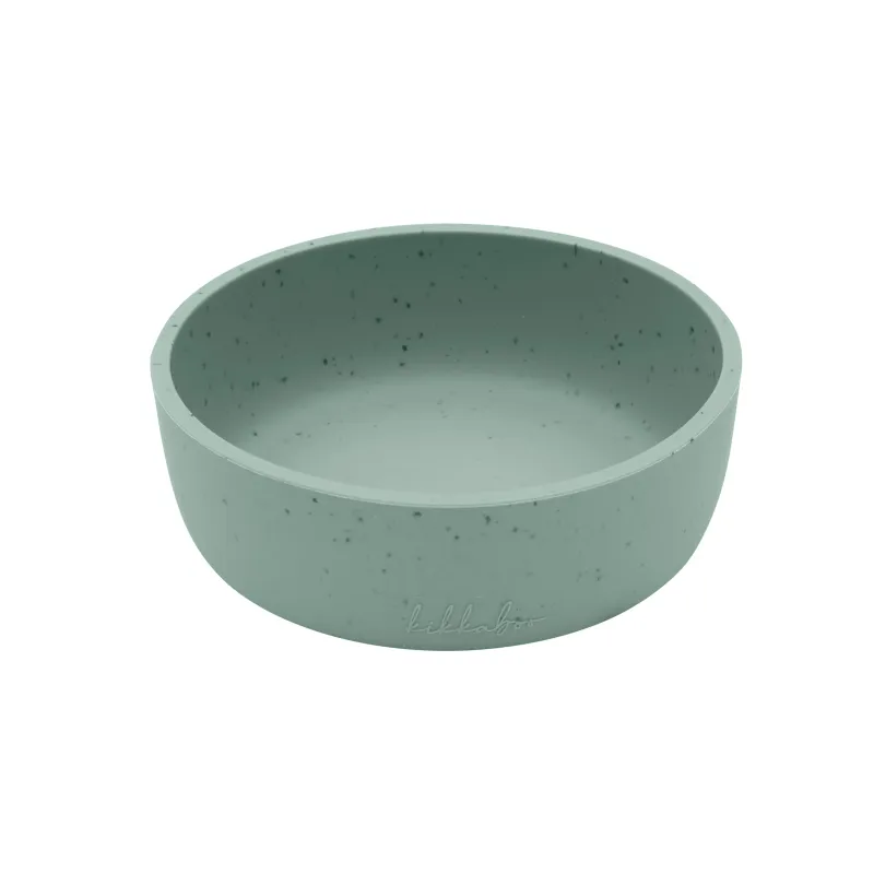 KikkaBoo Jídelní sada 5-dílná Platinum Silicone
