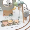 Baby Mix Dřevěný multifunkční stoleček Montessori