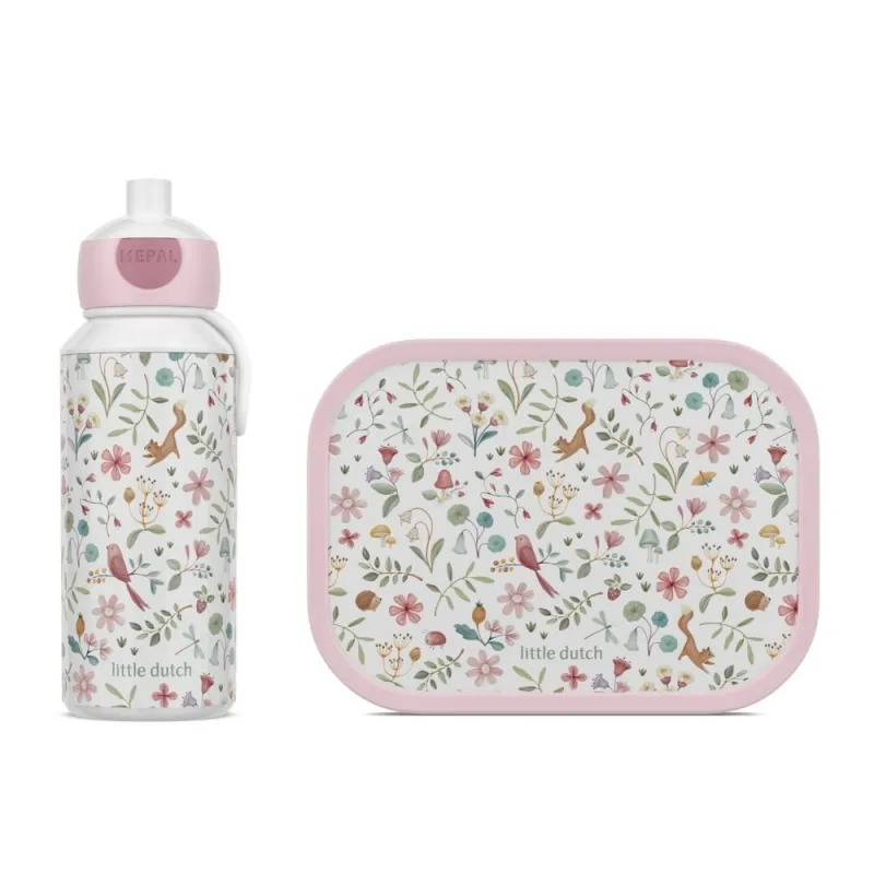 Little Dutch Svačinový set (láhev 400ml+box) Fairy Wonders
