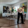 Baby Dan Univerzální prostorová zábrana BabyDan Carl XXX Wide, černá