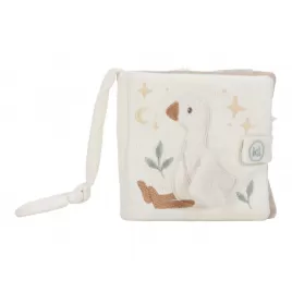 Little Dutch Závěsná textilní knížka s aktivitami Newborn Naturals