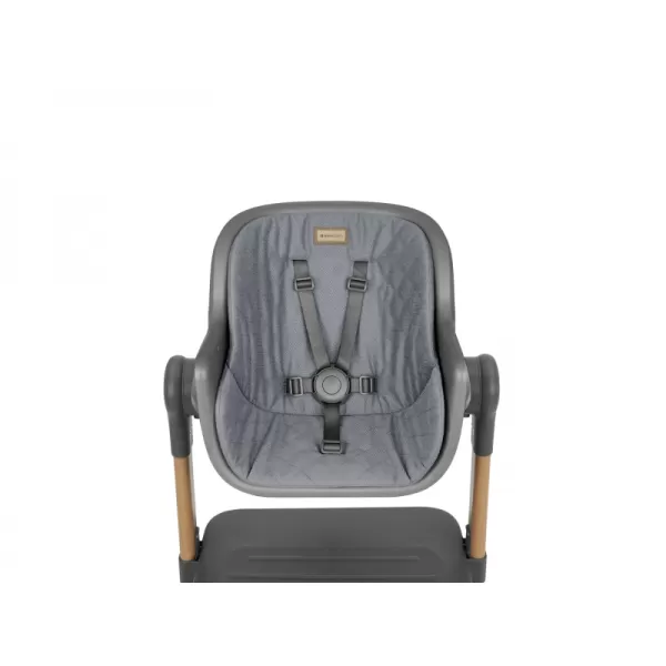 KikkaBoo Postýlka a židlička 2v1 Sleat Me Grey