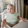 BABYONO Bryndák silikonový - Sage