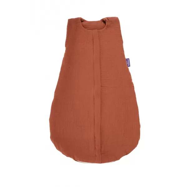 TRÄUMELAND Letní spací pytel Liebmich Musselin Terrakotta 90
