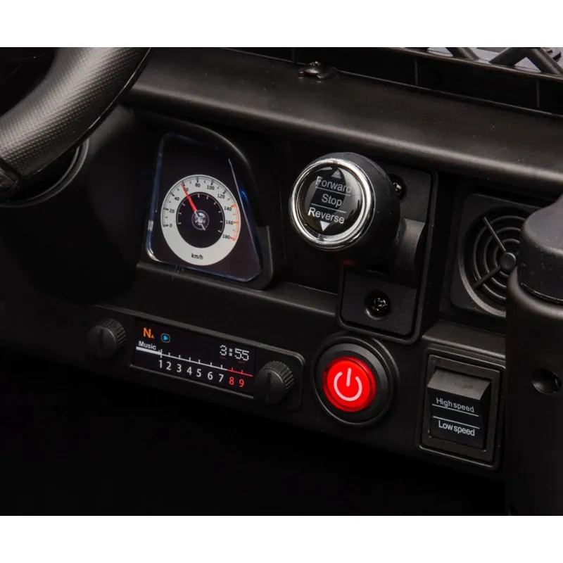Milly Mally Elektrické autíčko Toyota FJ Cruiser Black