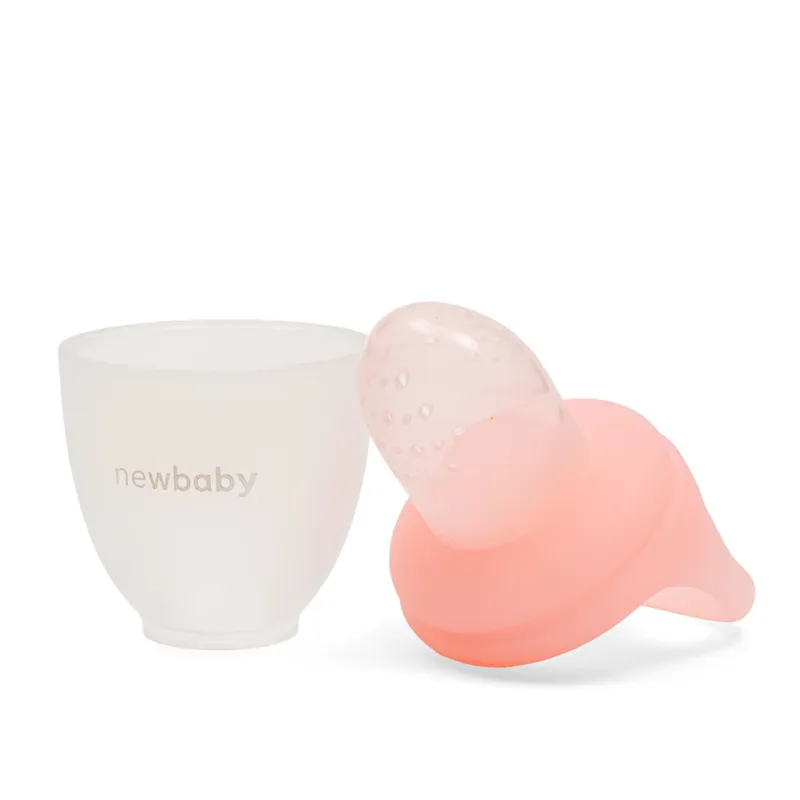 New Baby Dudlík na ovoce a zeleninu růžový